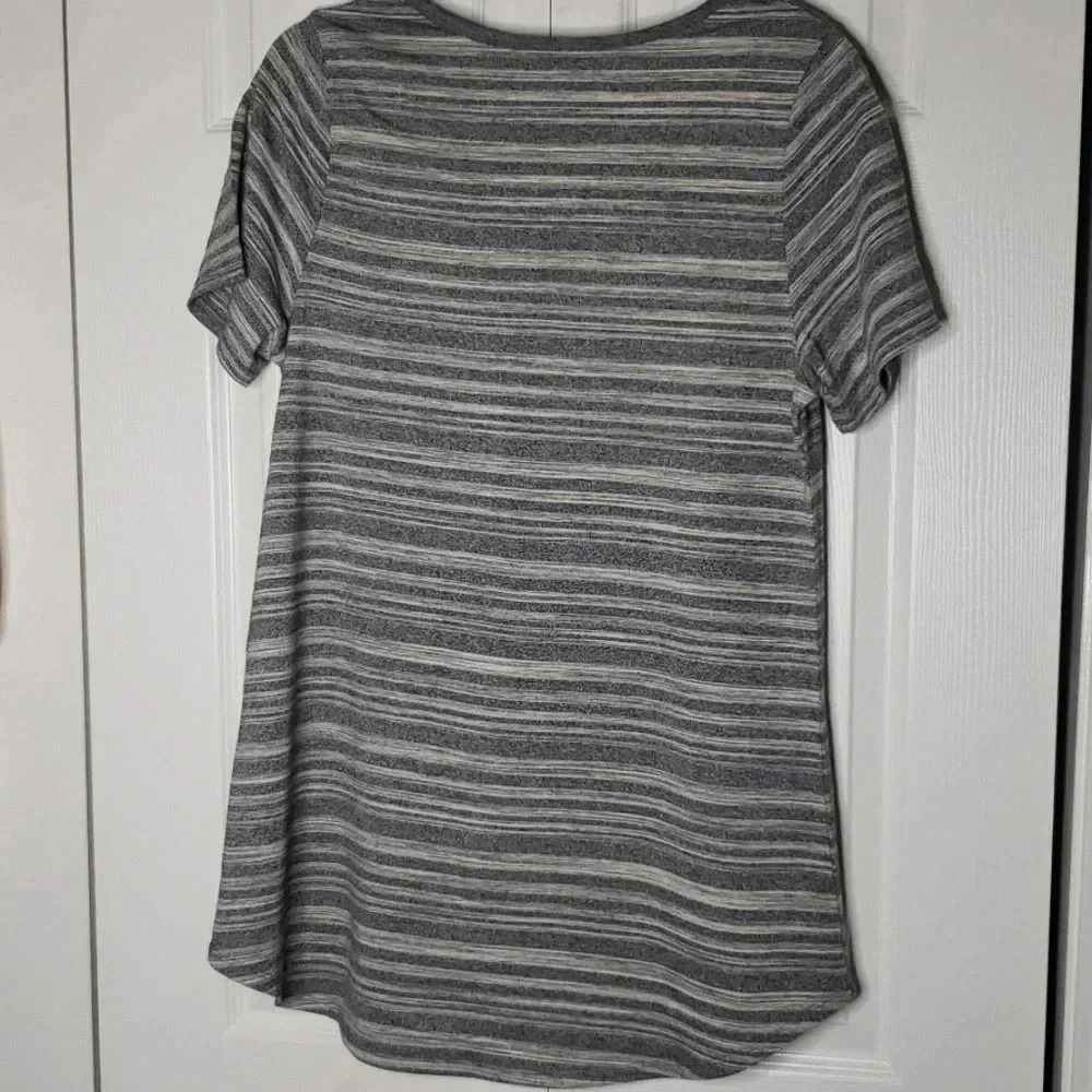LuLaRoe | Tee | Size L | Tan and Black - Picture 4 of 5